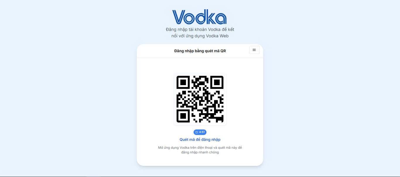 Đăng nhập bằng mã QR